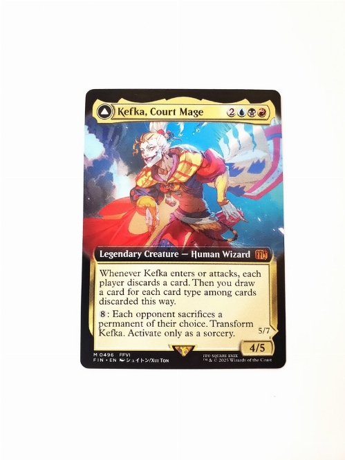 Kefka, Court Mage // Kefka, Ruler of Ruin (Extended Art)