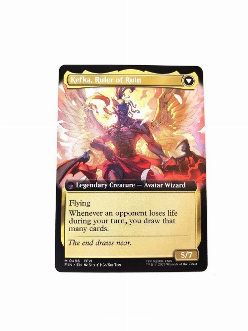 Kefka, Court Mage // Kefka, Ruler of Ruin (Extended Art)