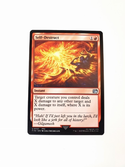 Self-Destruct
