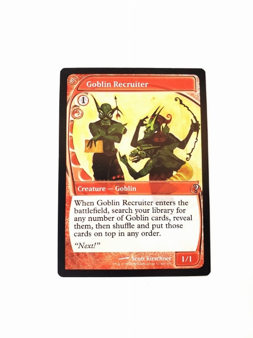 Goblin Recruiter (Future Sight)