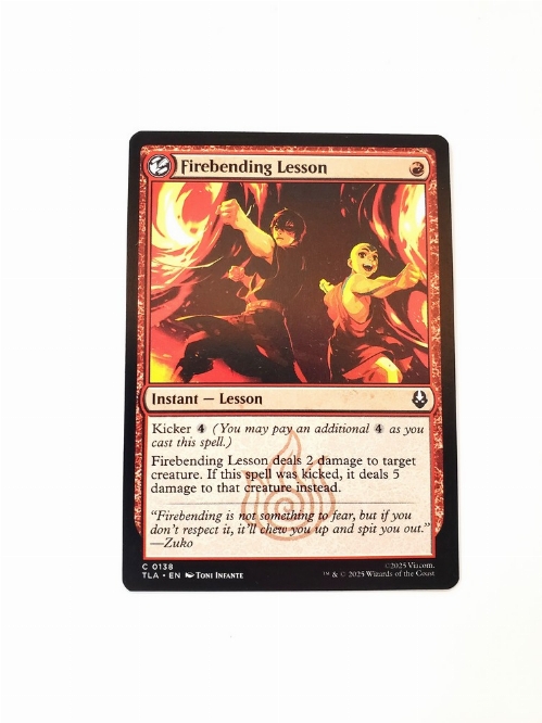 Firebending Lesson