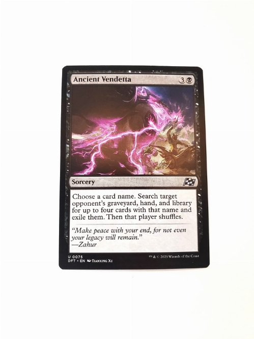 Ancient Vendetta