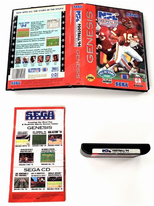 NFL Football 94 Starring Joe Montana (CIB)