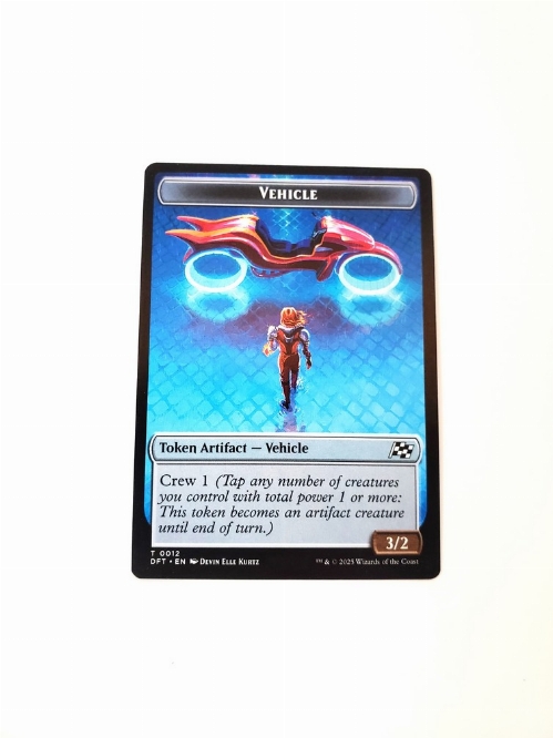 Chandra, Spark Hunter (Emblem) // Vehicle - Double-Sided Token