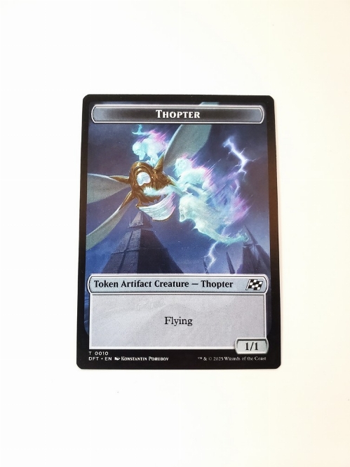 Cat // Thopter - Double-Sided Token