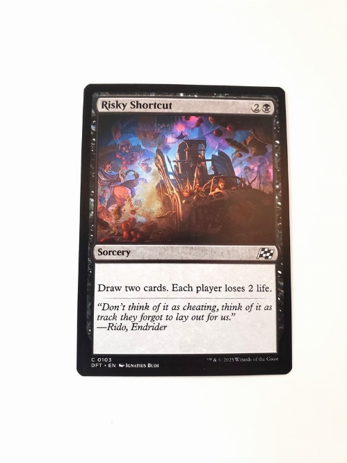 Risky Shortcut