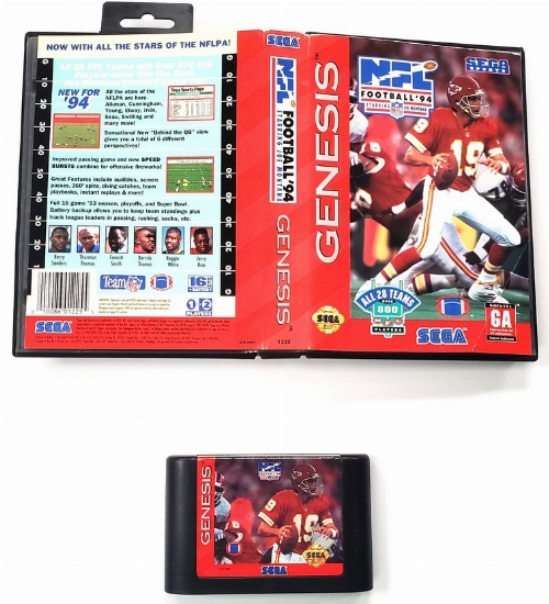 NFL Football 94 Starring Joe Montana (CB)