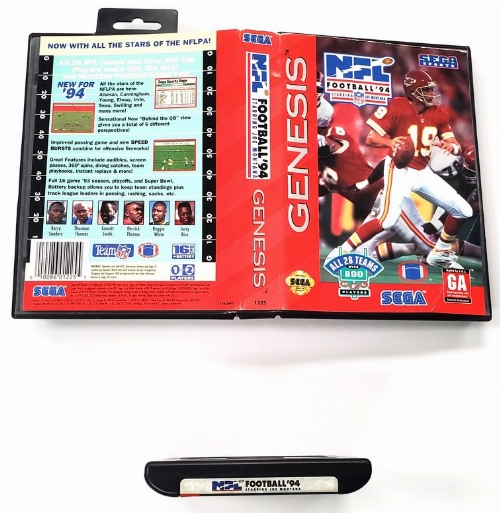 NFL Football 94 Starring Joe Montana (CB)