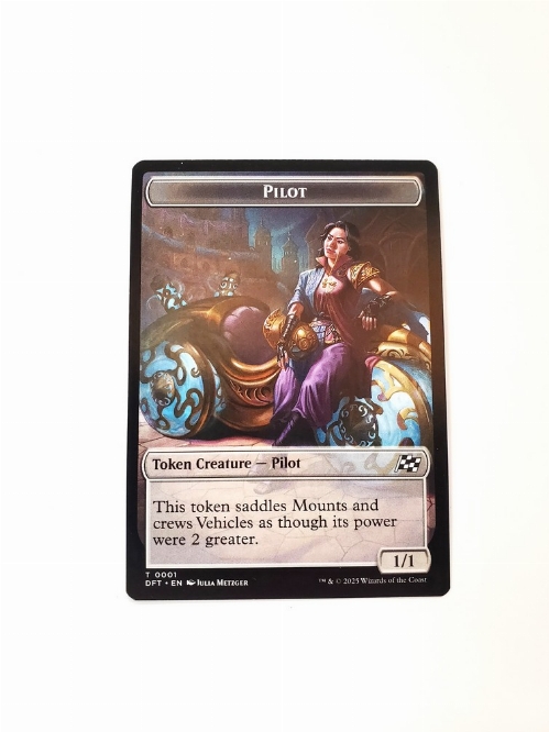 Vehicle // Pilot - Double-Sided Token