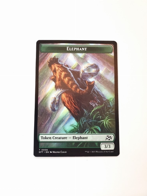 Elephant // Zombie - Double-Sided Token