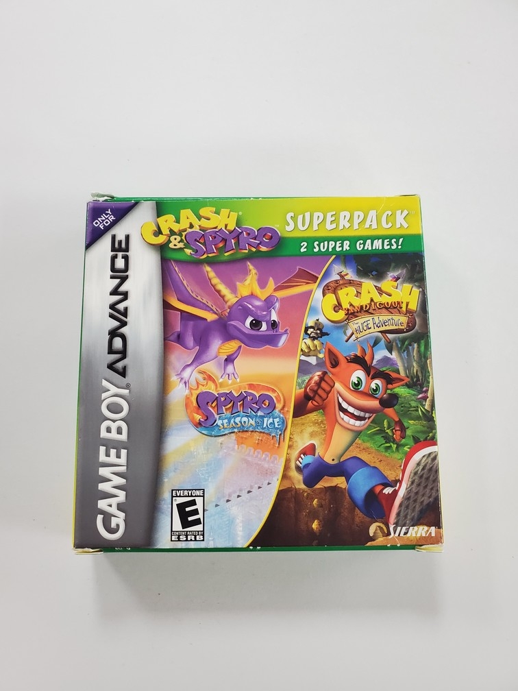 Crash and Spyro Superpack: Season of Ice & Huge Adventure (B)