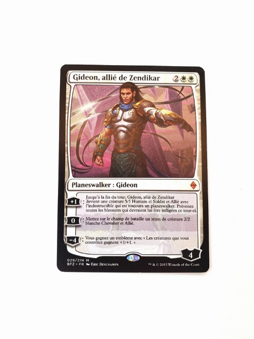 Gideon, Ally of Zendikar (Francaise)