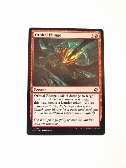 Orbital Plunge