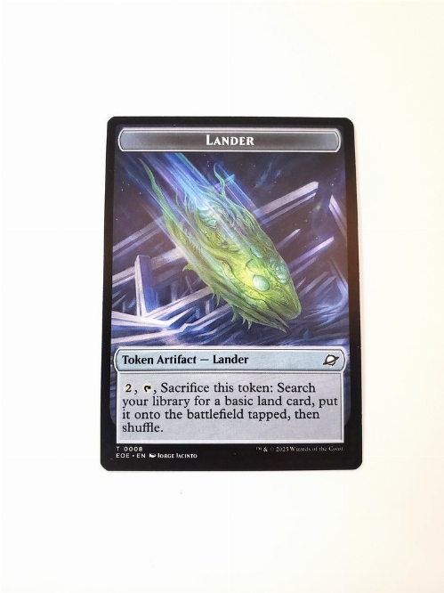 Robot // Lander (0008) - Double-Sided Token