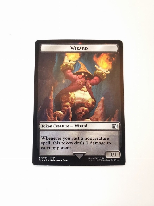 Hero (0002) // Wizard (0014) - Double-Sided Token