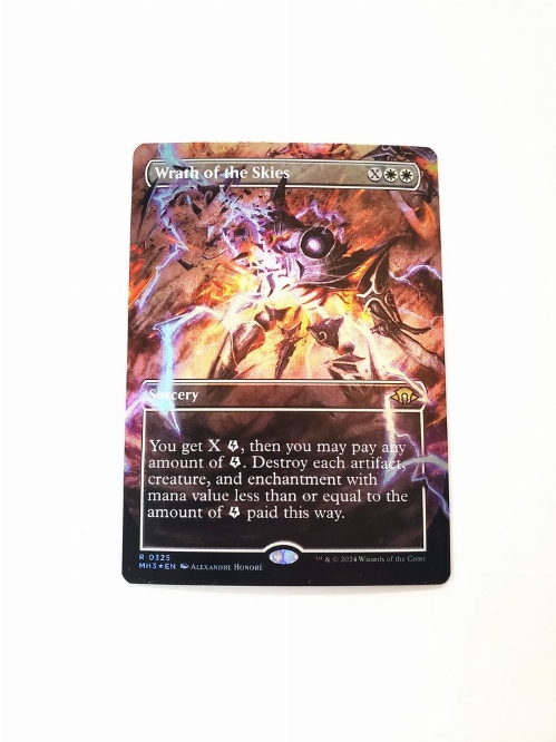 Wrath of the Skies (Borderless) (Foil)