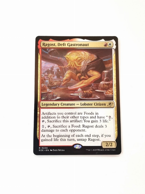 Ragost, Deft Gastronaut