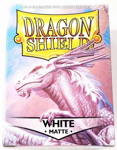 Dragon Shield: White Matte - Standard Size (NEW)