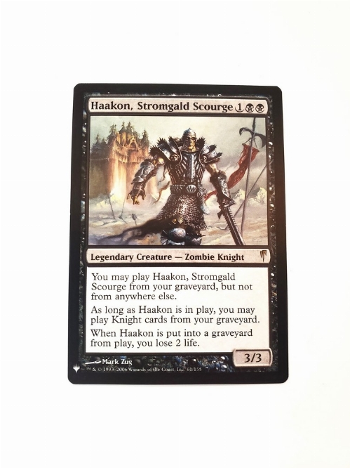 Haakon, Stromgald Scourge