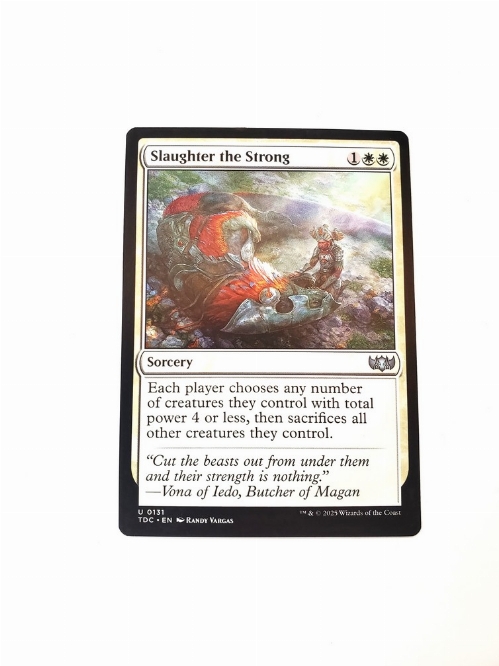 Slaughter the Strong