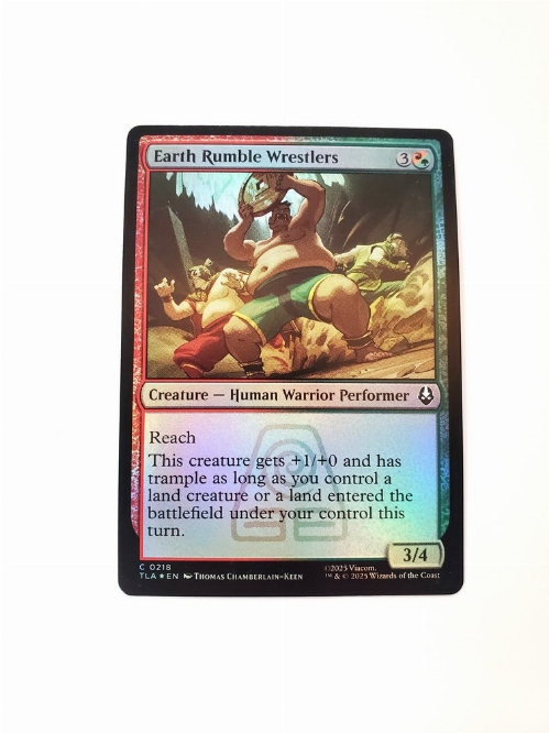 Earth Rumble Wrestlers (Foil)