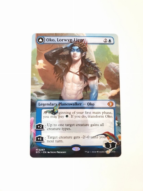 Oko, Lorwyn Liege // Oko, Shadowmoor Scion (Borderless)