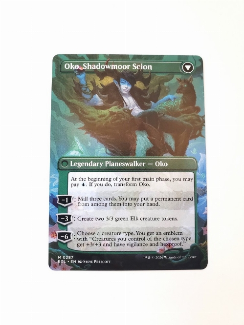Oko, Lorwyn Liege // Oko, Shadowmoor Scion (Borderless)