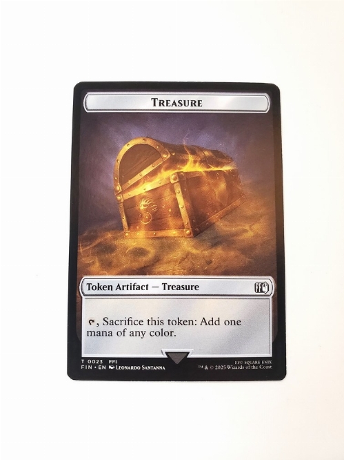 Hero (0006) // Treasure (0023) - Double-Sided Token