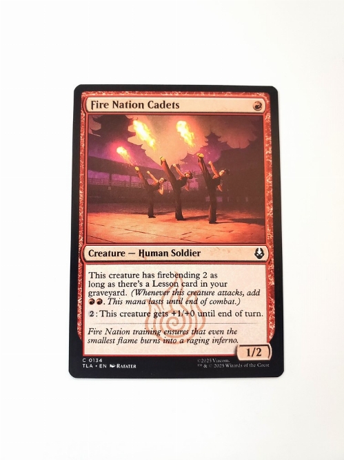 Fire Nation Cadets