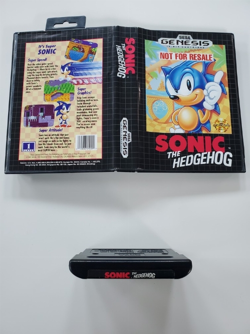 Sonic the Hedgehog (Not for Resale) (CB)