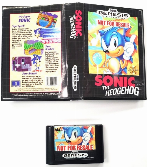 Sonic: The Hedgehog (Not for Resale) (CB)