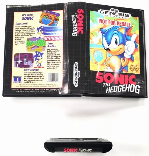 Sonic: The Hedgehog (Not for Resale) (CB)