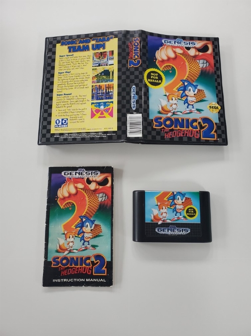 Sonic 2: The Hedgehog (Not for Resale) (CIB)