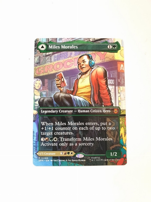 Miles Morales // Ultimate Spider-Man (0200) (Borderless)