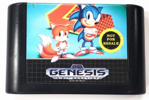 Sonic 2: The Hedgehog (Not for Resale) * (C)