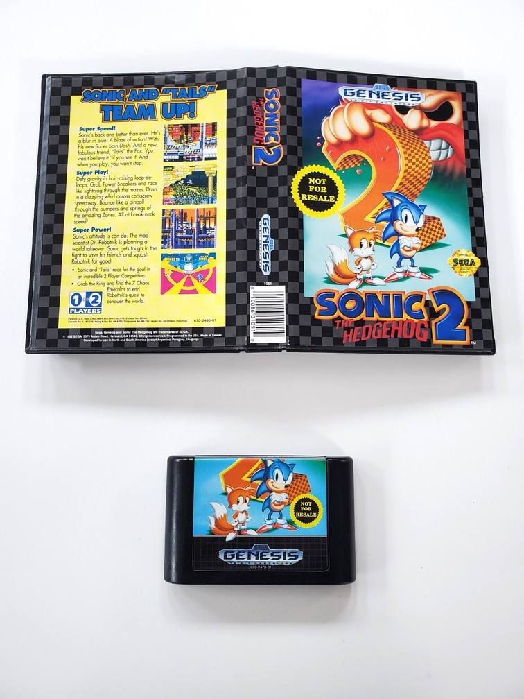 Sonic 2: The Hedgehog (Not for Resale) (CB)