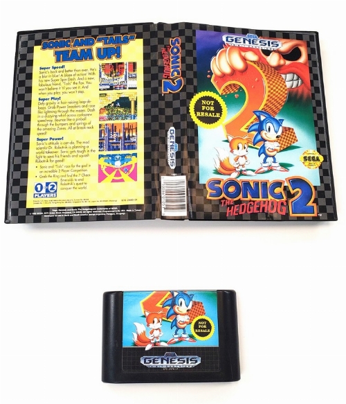 Sonic 2: The Hedgehog (Not for Resale) (CB)