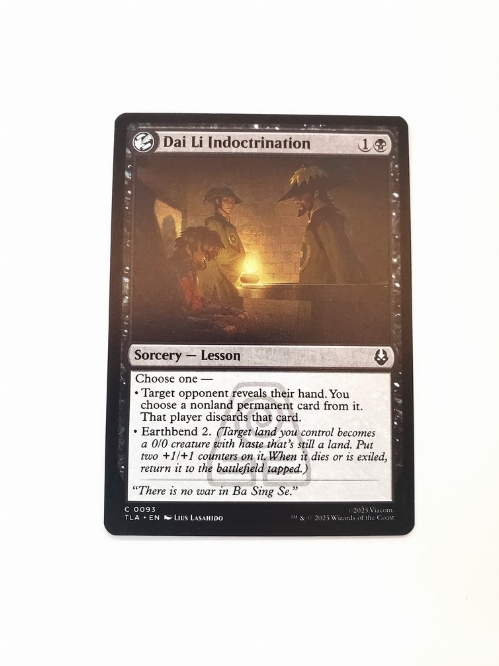 Dai Li Indoctrination