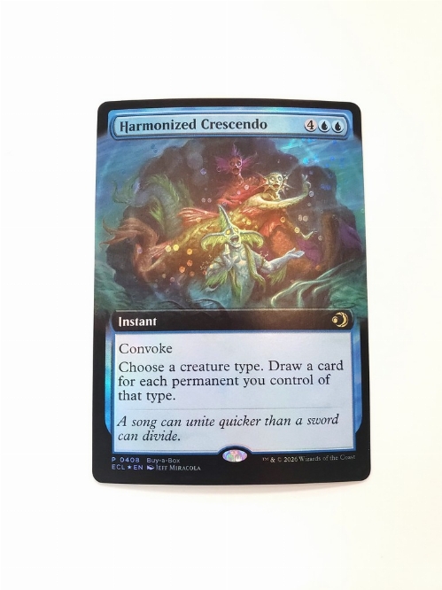 Harmonized Crescendo (Extended Art) (Foil)