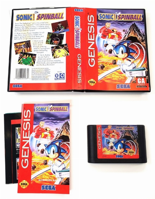 Sonic the Hedgehog: Spinball (CIB)