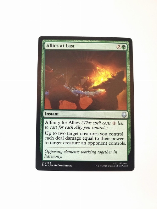 Allies at Last