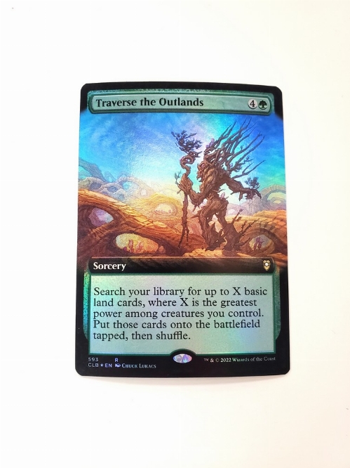 Traverse the Outlands (Extended Art) (Foil)