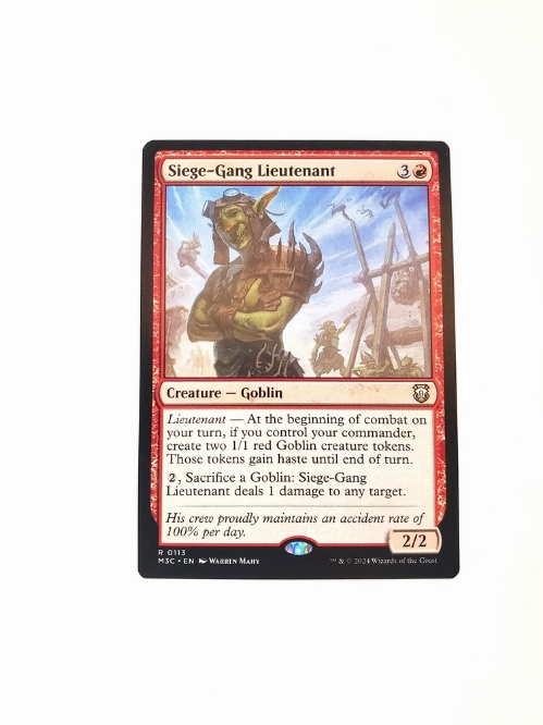 Siege-Gang Lieutenant