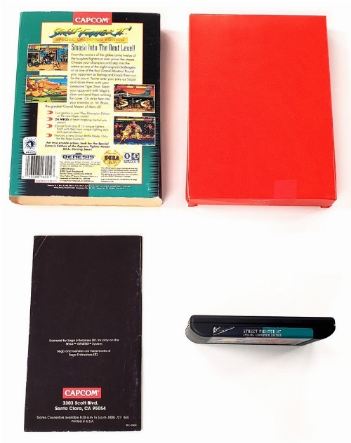 Street Fighter II (Special Champion Edition) (Cardboard) (CIB)