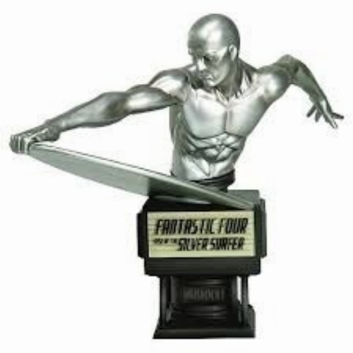 Fatanstic Four: Rise of the Silver Surfer - Marvel Studios Silver Surfer Kotobukiya Fine Art Bust (NEW)
