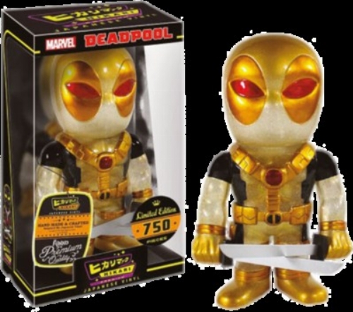 Deadpool - Gliiter Black & Gold Hikari Deadpool (NEW)