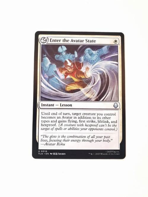 Enter the Avatar State