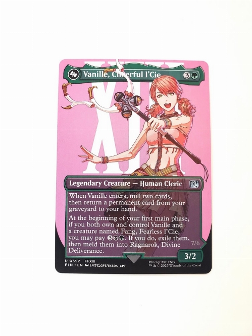 Vanille, Cheerful l'Cie // Ragnarok, Divine Deliverance (Borderless)