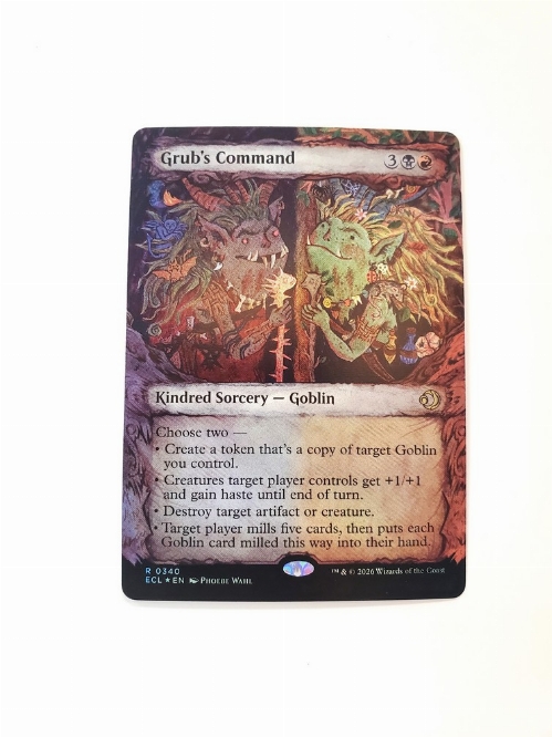 Grub's Command (Showcase) (Foil)