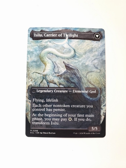 Eirdu, Carrier of Dawn // Isilu, Carrier of Twillight (Borderless)